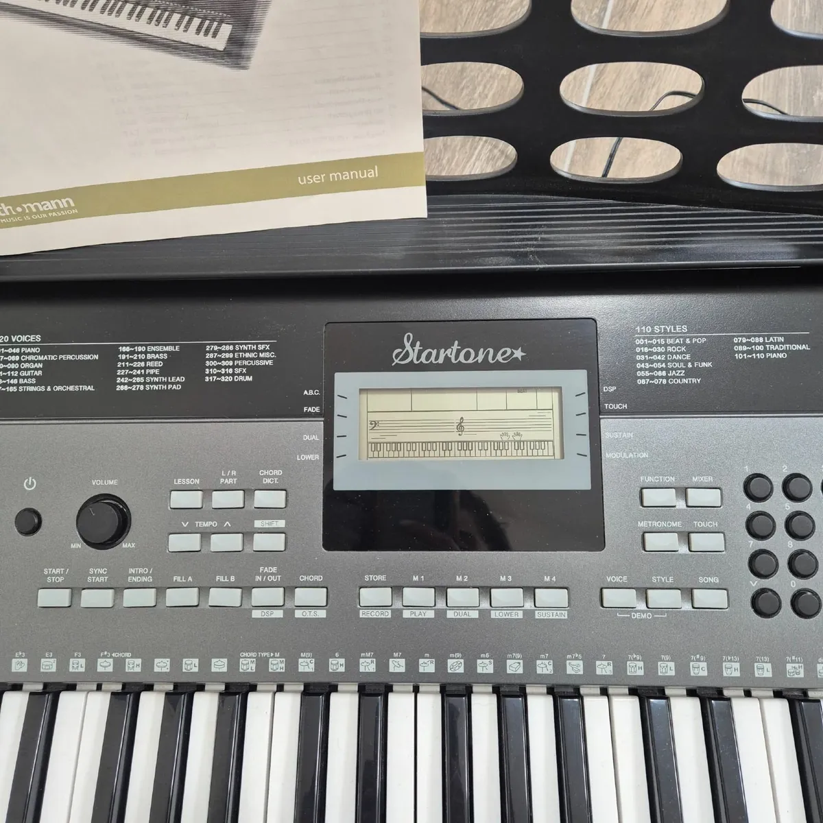 Keyboard piano startone mk-200 - Image 3