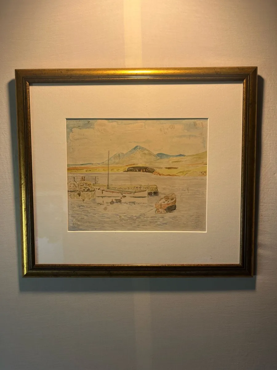 Watercolour of Harbour