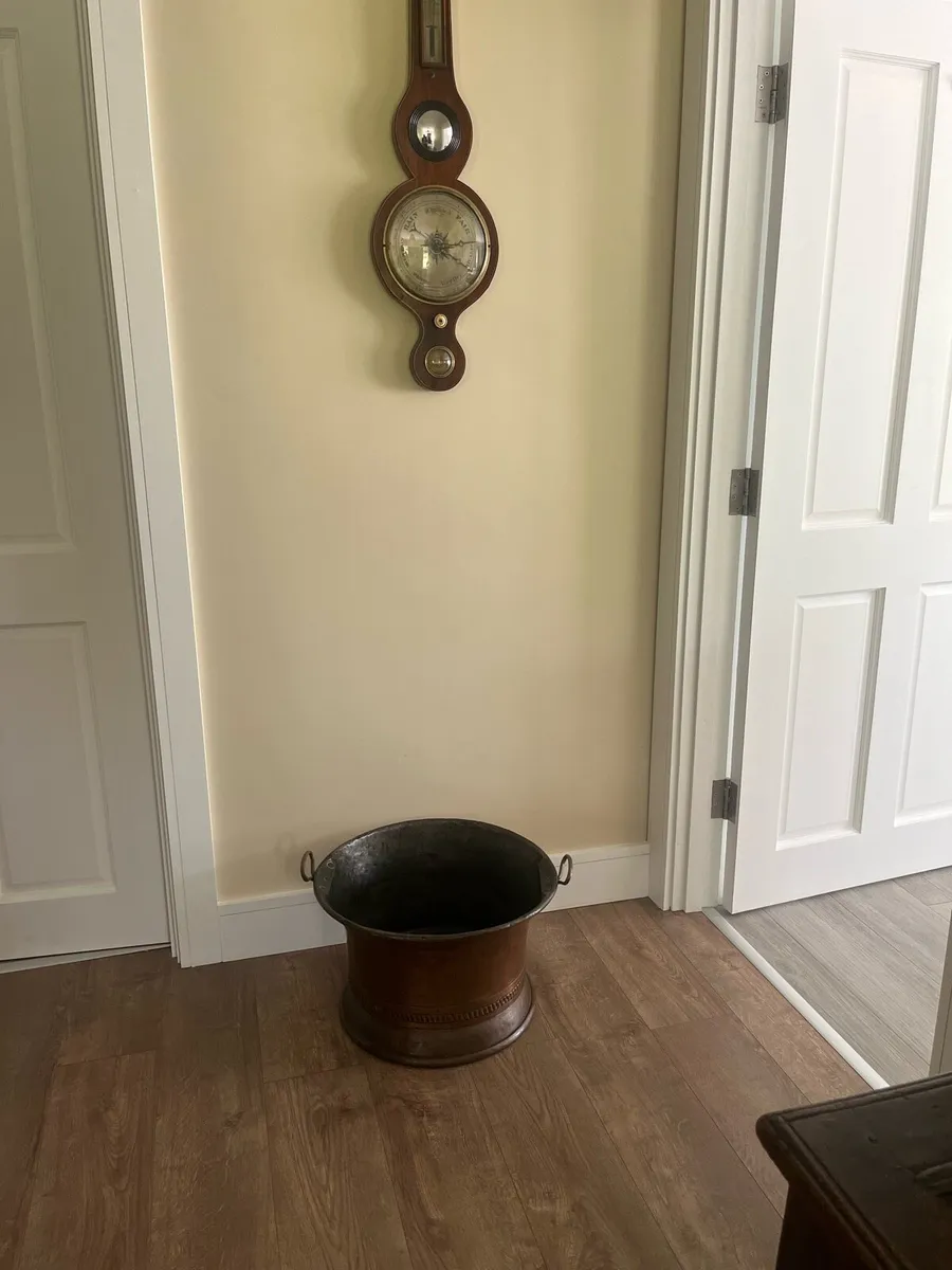 Antique Georgian Copper Log Cauldron - Image 4