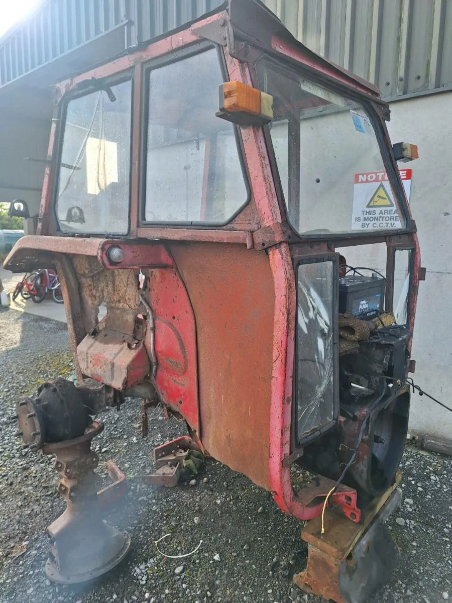 16.9 x 28 massey wheels, loader - Image 1