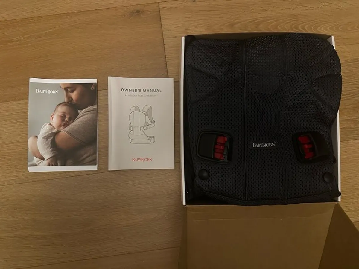 BabyBjorn One Carrier Air - (Mesh) - Like New - Image 2