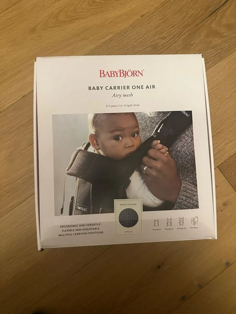 BabyBjorn One Carrier Air - (Mesh) - Like New - Image 3
