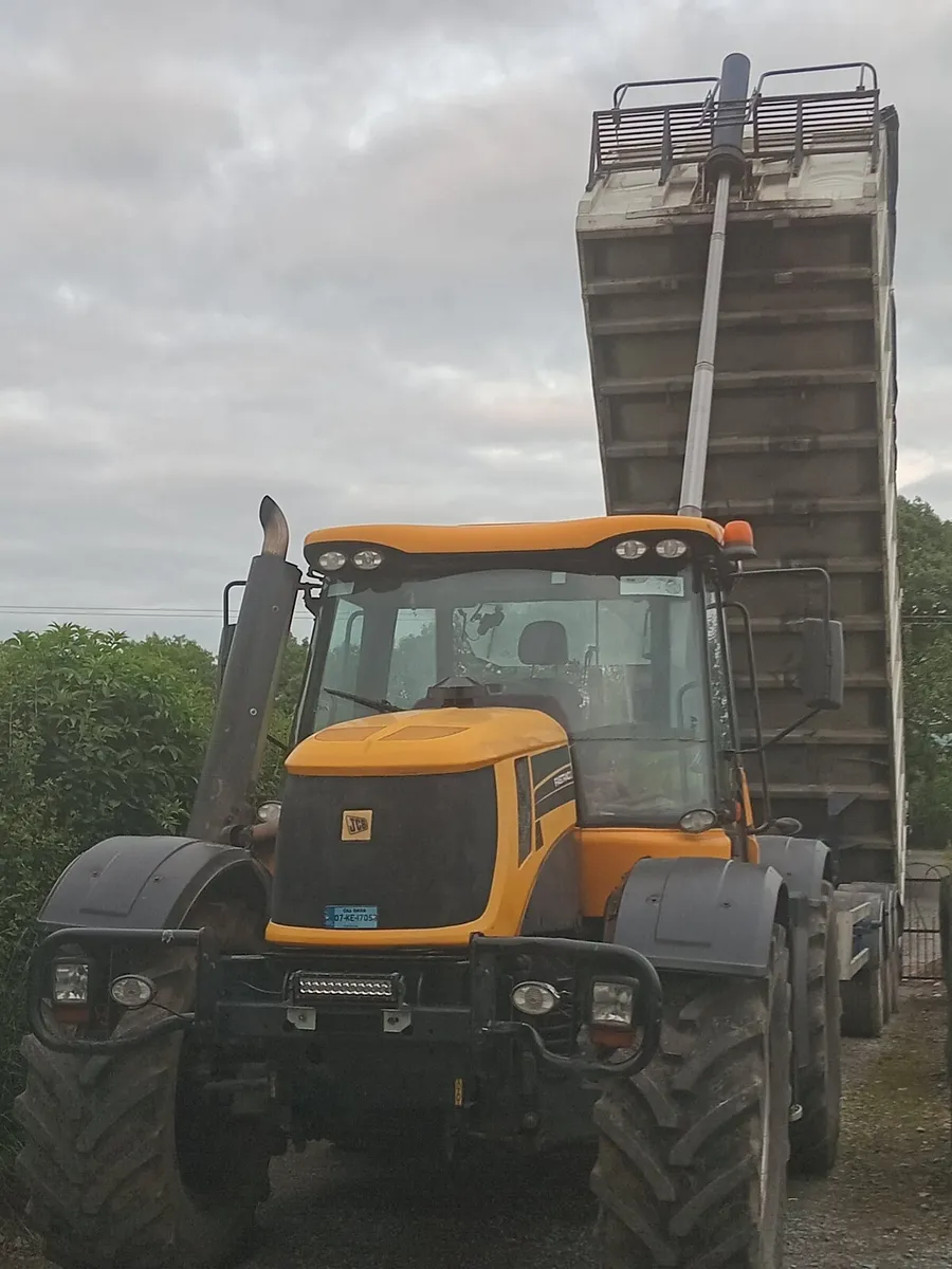 Tractor and trailer for hire