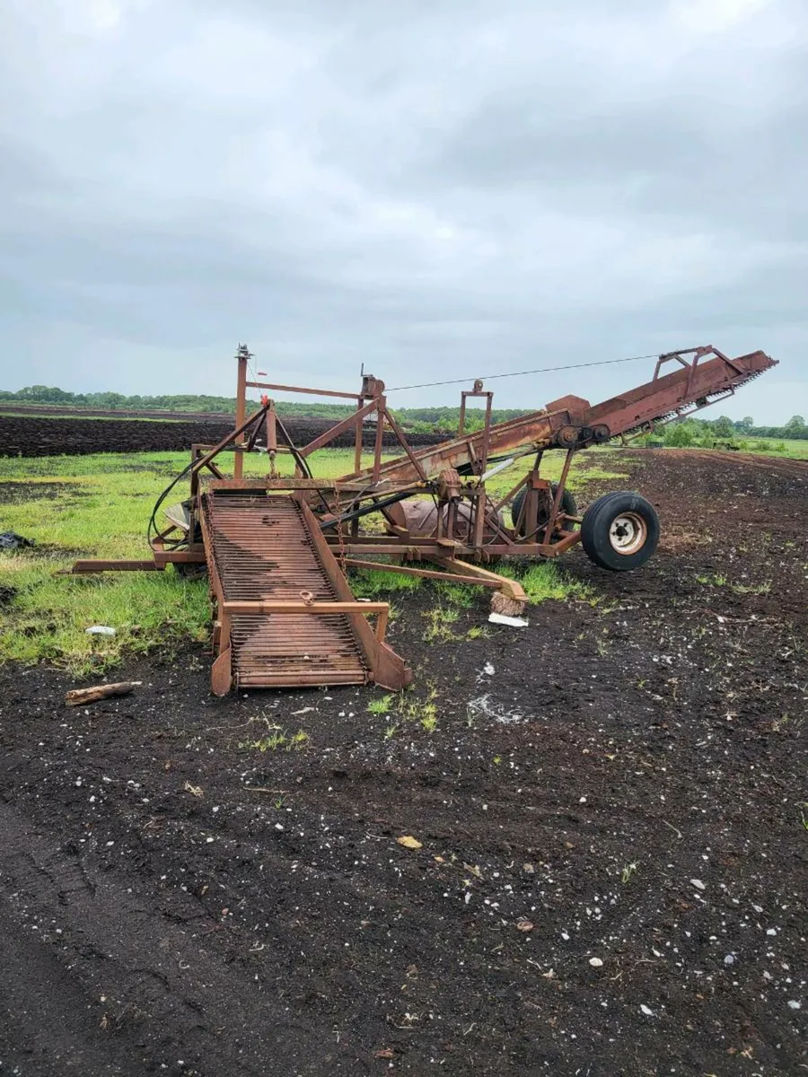 Turf turner- Peat harvester for sale - Image 1