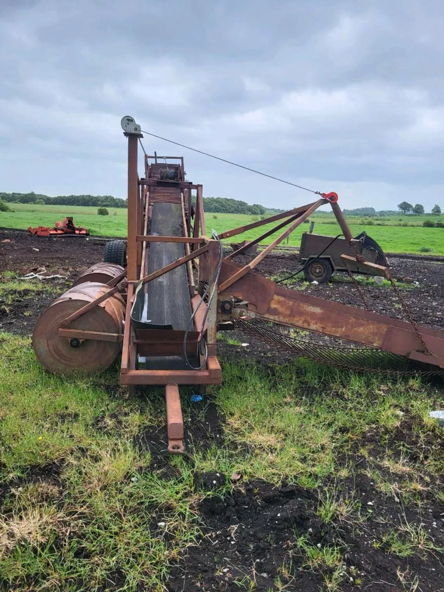 Turf turner- Peat harvester for sale - Image 2
