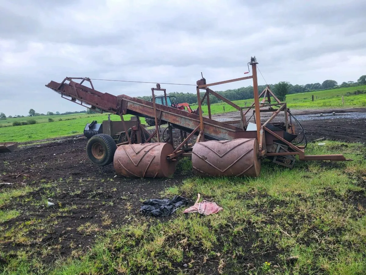 Turf turner- Peat harvester for sale - Image 3