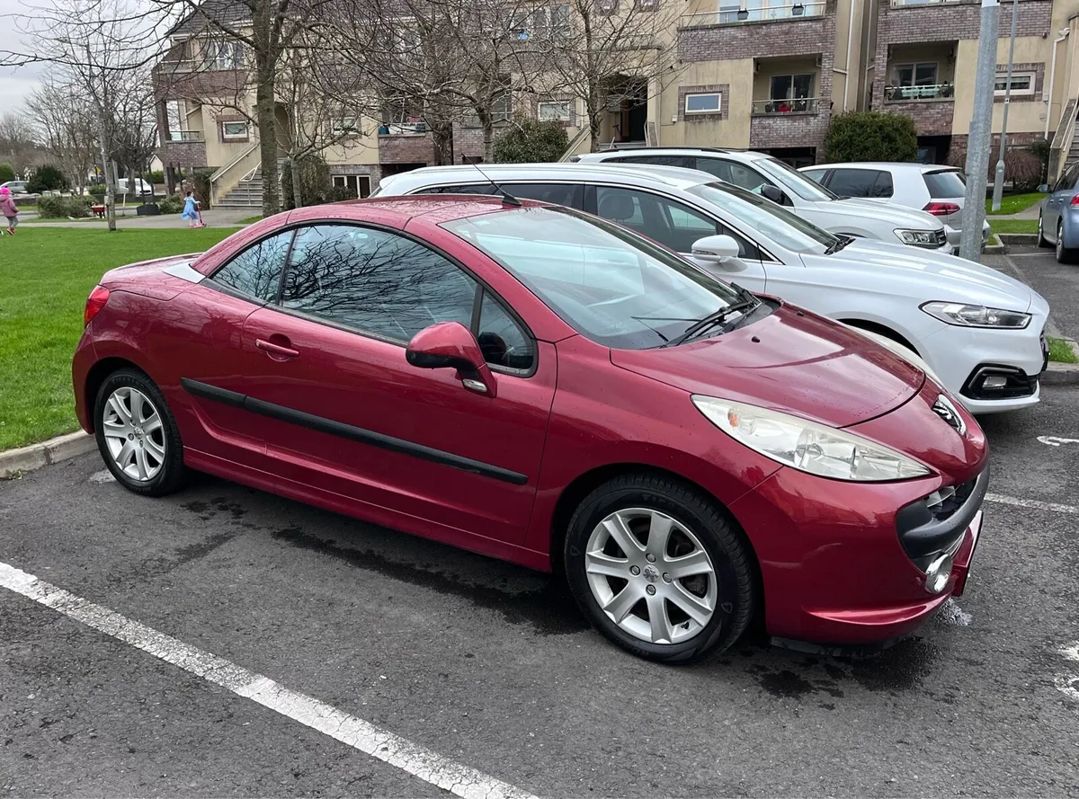 Peugeot 207cc  27000km new NCT convertible - Image 2