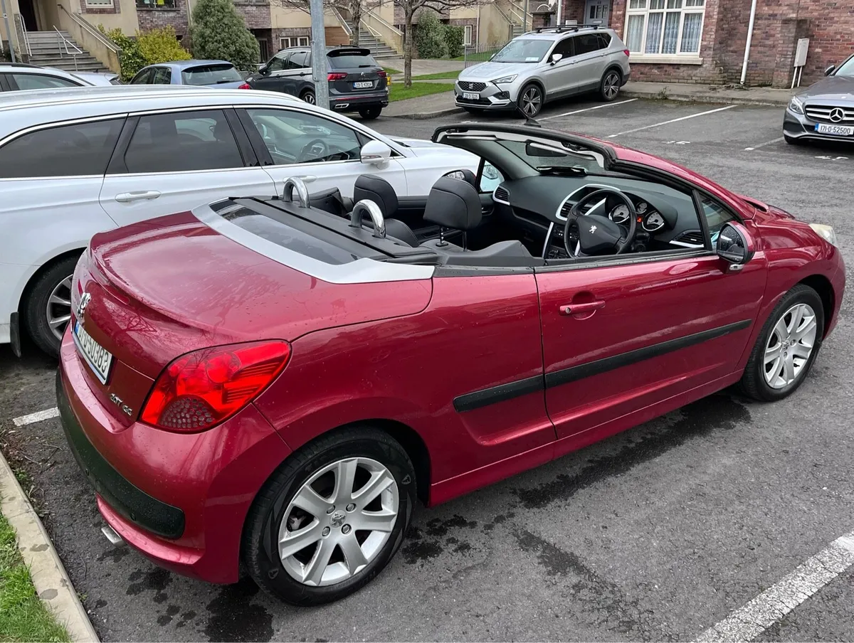 Peugeot 207cc  27000km new NCT convertible - Image 4