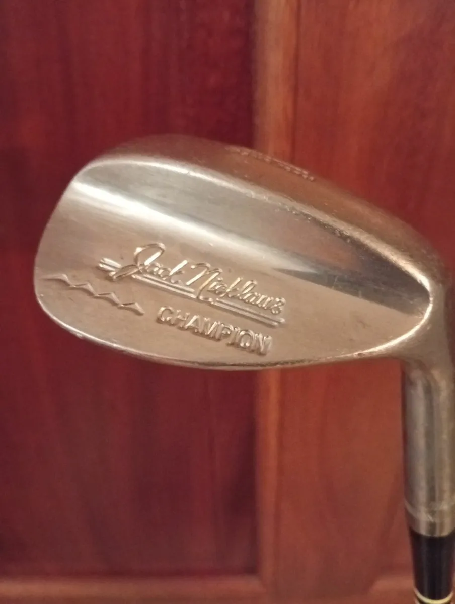 Jack Nicklaus 1971 Sand Iron Slazenger Forged - Image 1