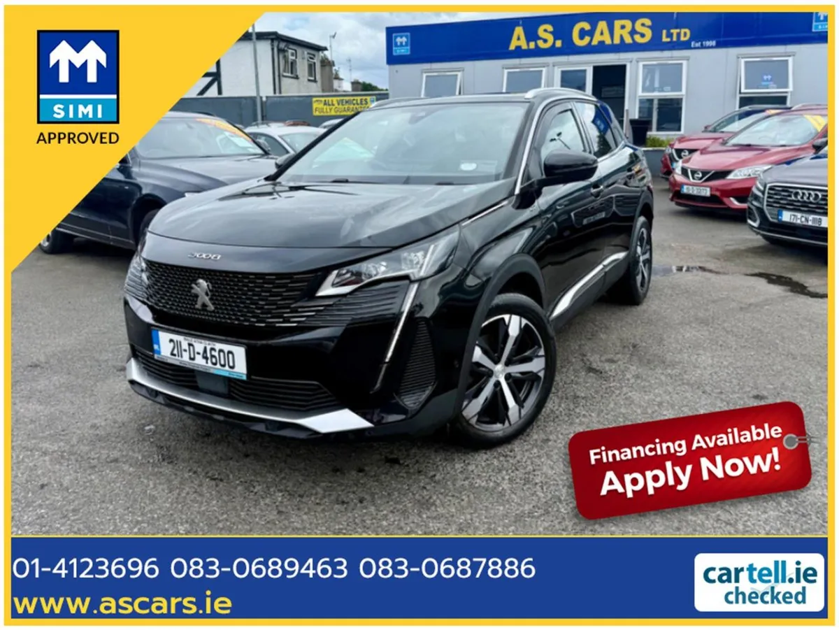 Peugeot 3008 GT 1.2 TOP Spec Irish Car Extremely - Image 1
