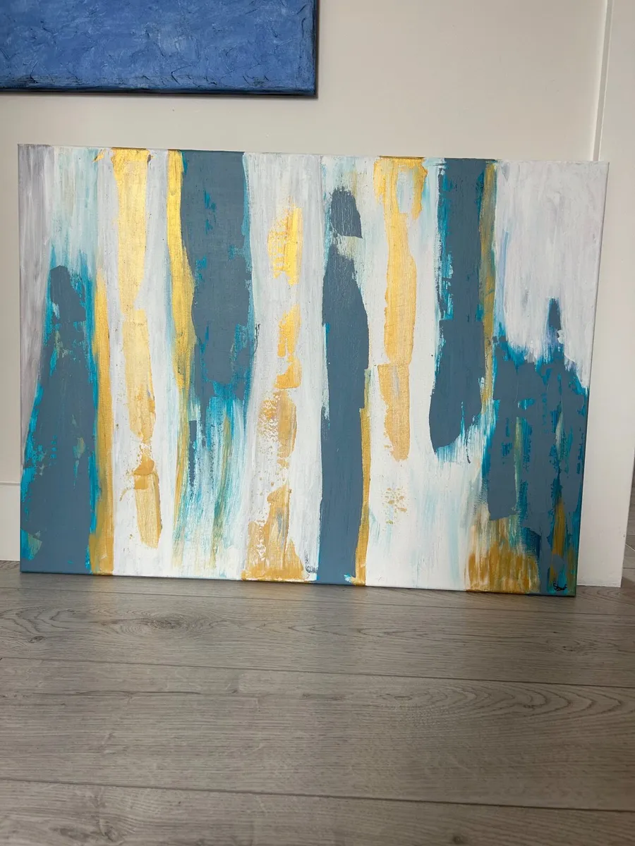 Large abstract painting - Image 1
