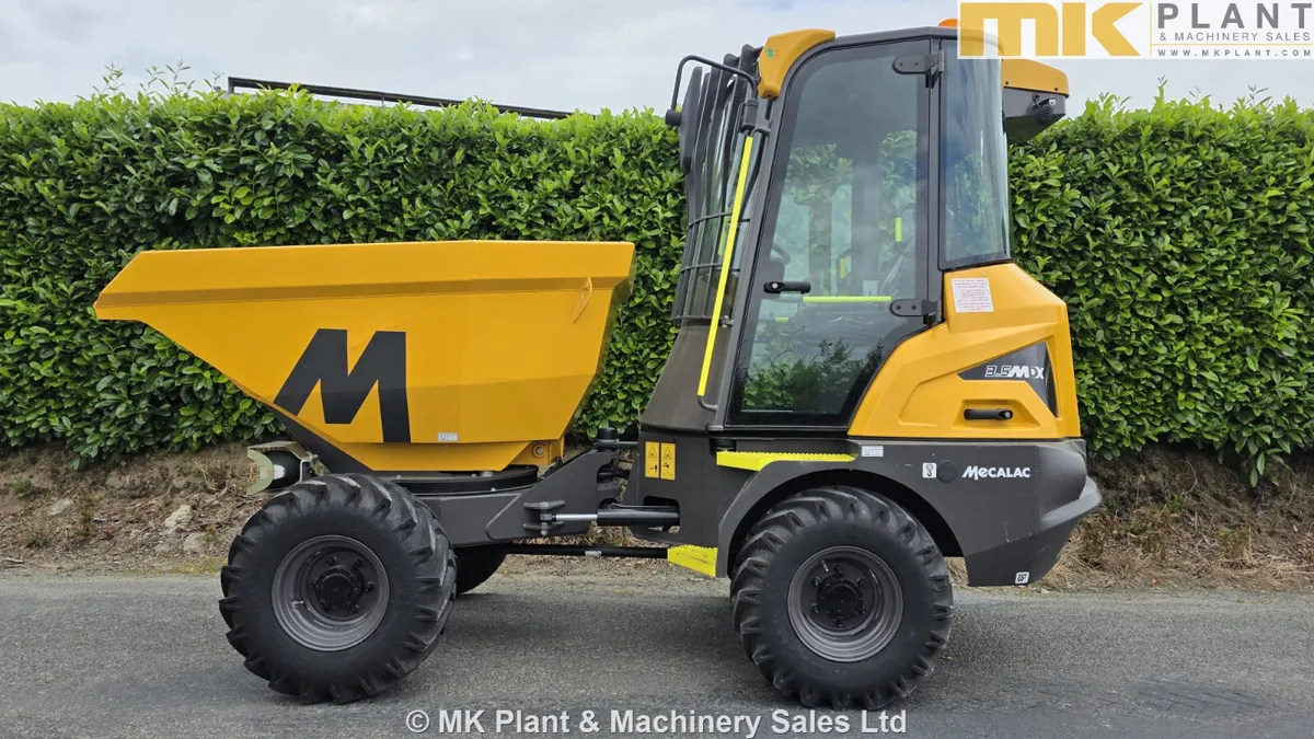 2021 Mecalac Terex 3.5sMDX Site Dumper - Image 1