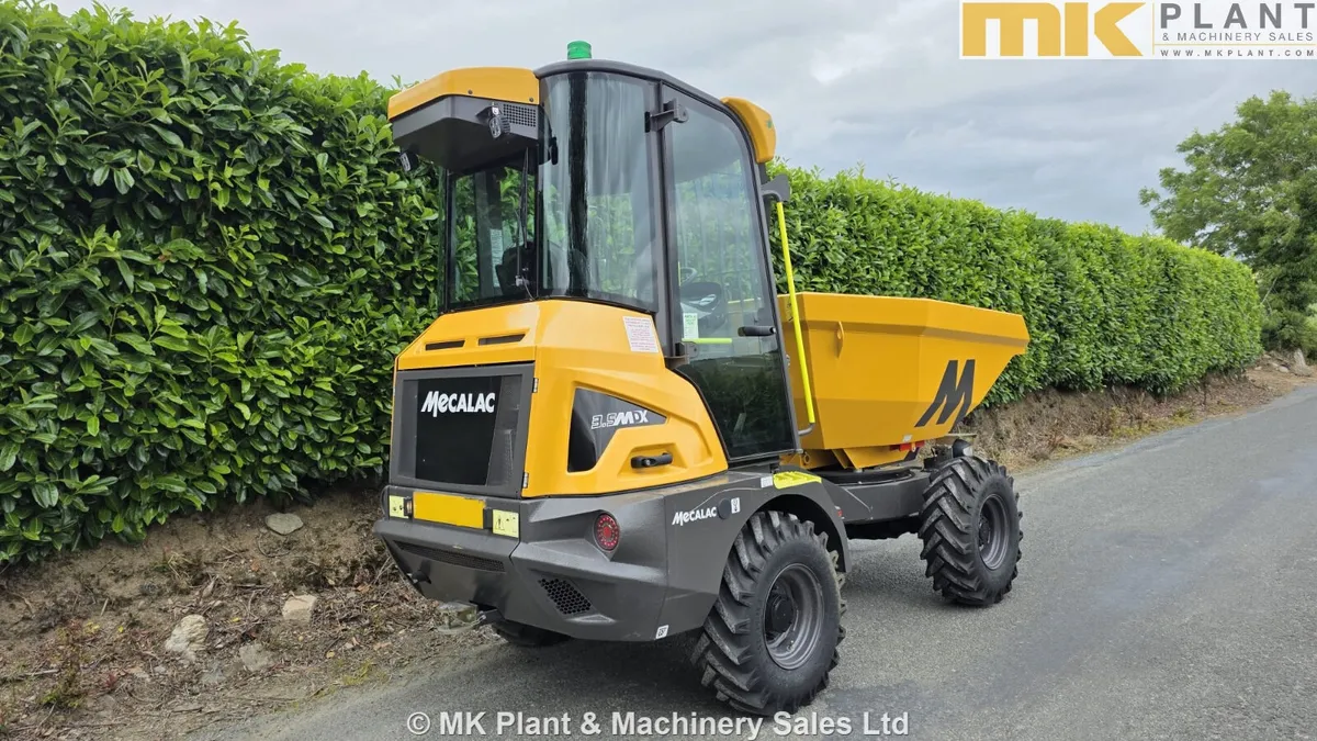 2021 Mecalac Terex 3.5sMDX Site Dumper - Image 3