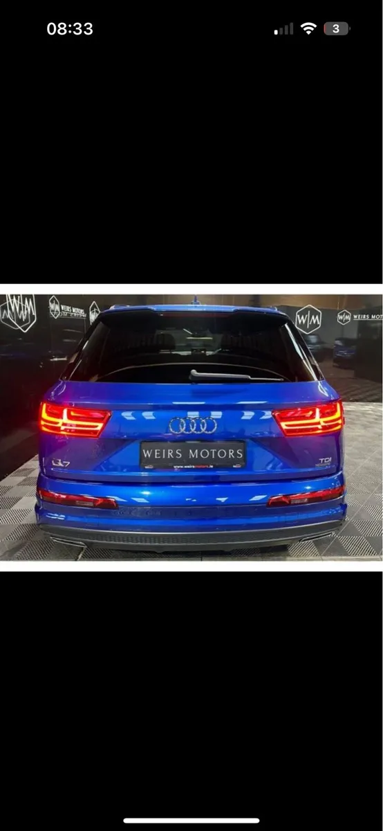 AUDI Q7 SLINE QUATTRO 3.0L TDI    109klm - Image 2