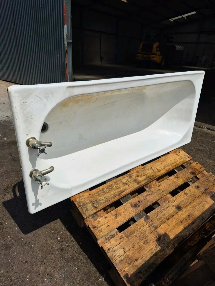 Cast iron bath - Image 1