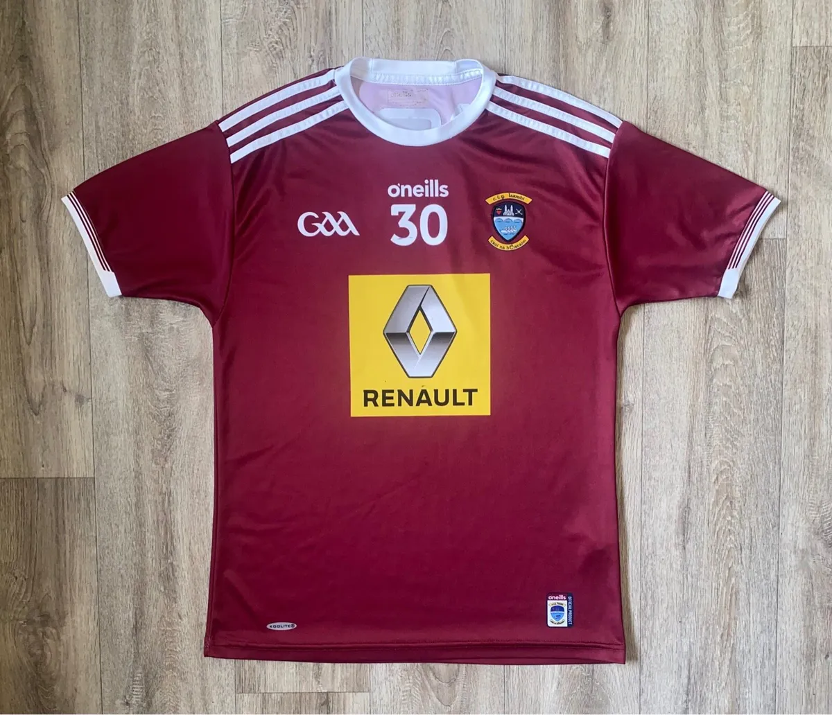 Westmeath GAA Match-Worn GPS Jersey 2021 - Image 1