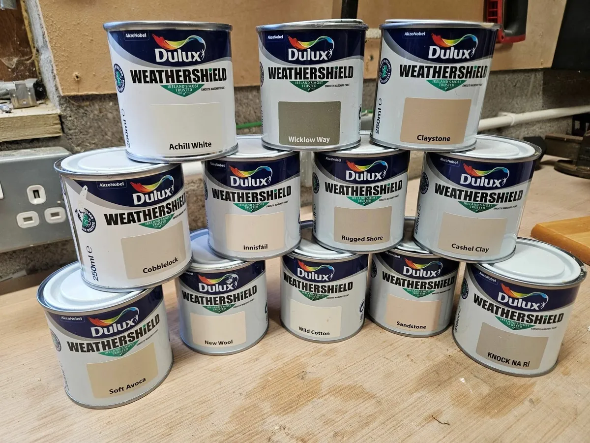 Dulux Weathershield Colour Testers