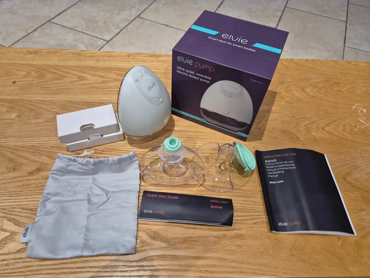 Nearly New Elvie breast pump - Image 1