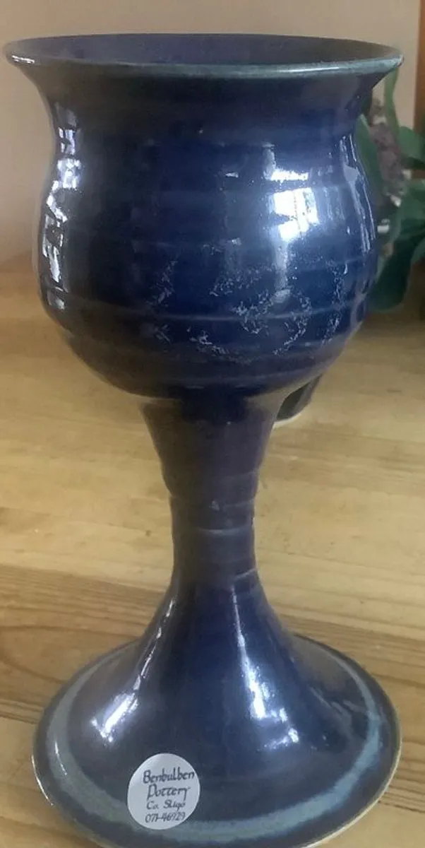Gorgeous Blue Benbulben Goblets - Image 1
