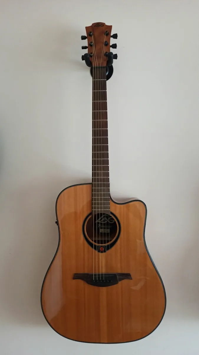 acoustic guitar with pickup - Image 1