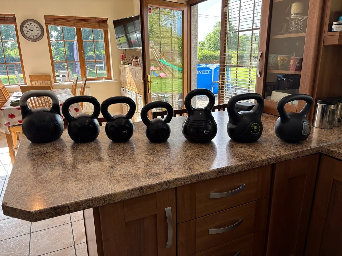 LARGE QUALITY KETTLEBELL COLLECTION - CHEAP!! - Image 1