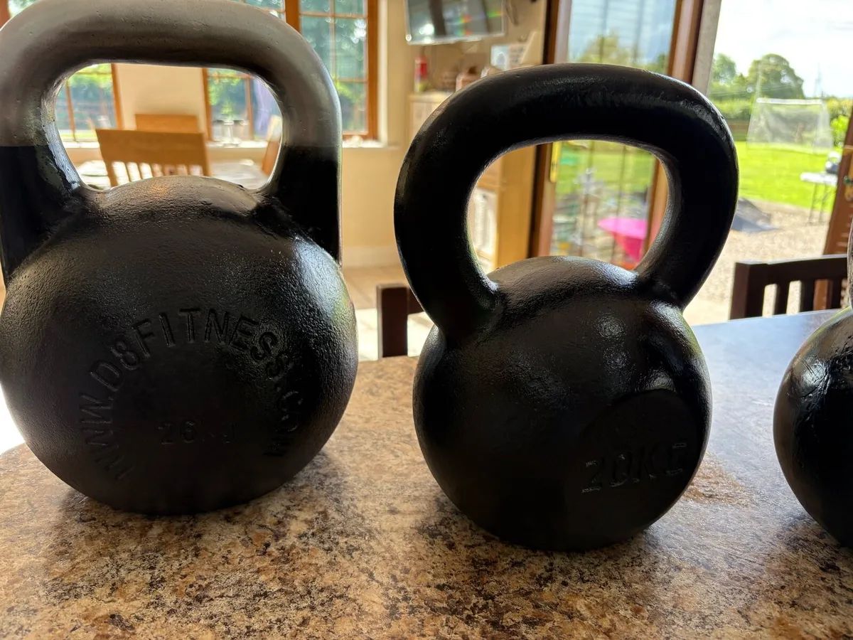 LARGE QUALITY KETTLEBELL COLLECTION - CHEAP!! - Image 2