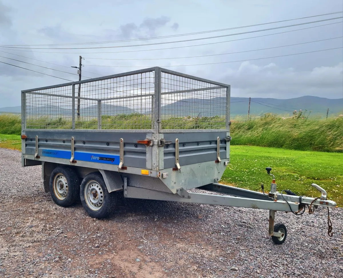 Double axle 8" × 5" (Larry's trailer) - Image 1