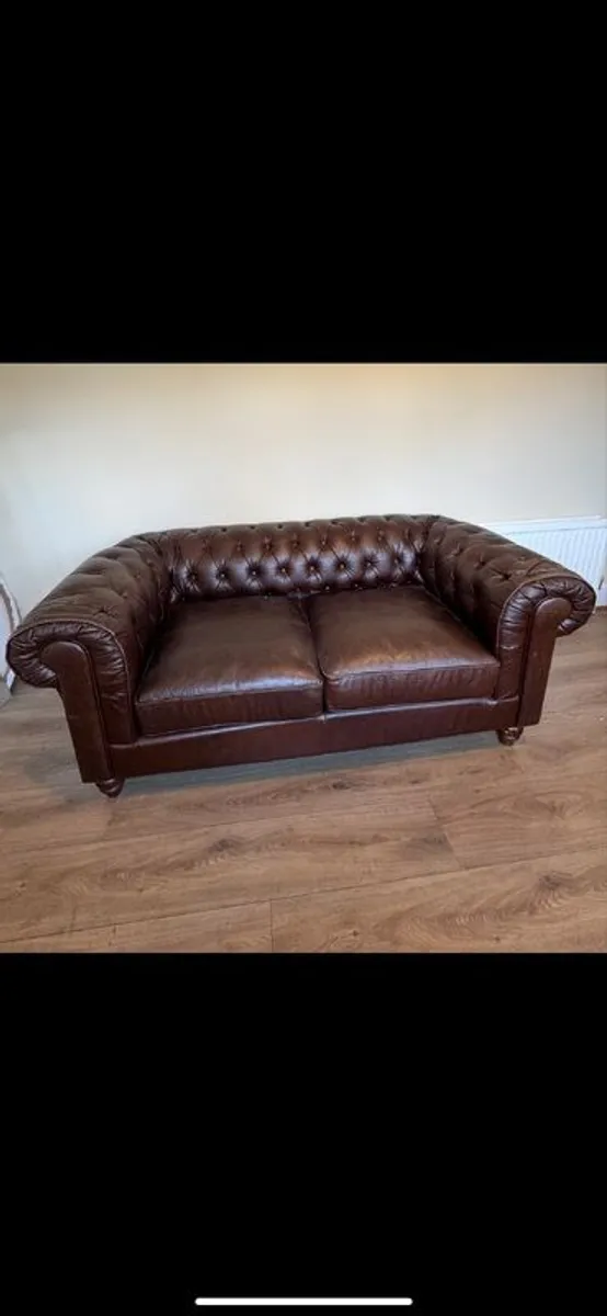 Leather Sofa - Image 1