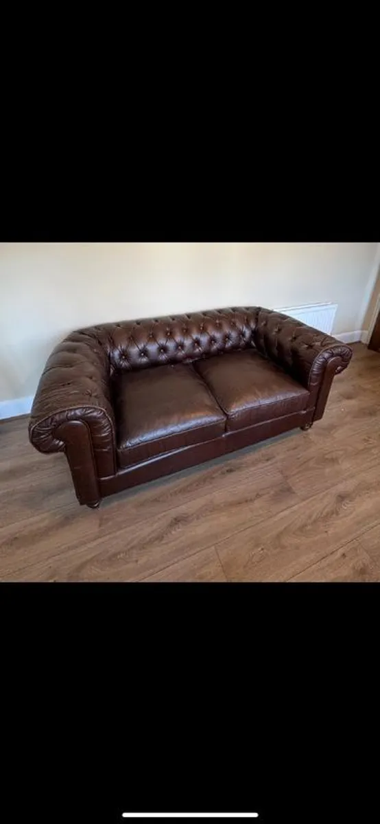 Leather Sofa - Image 2