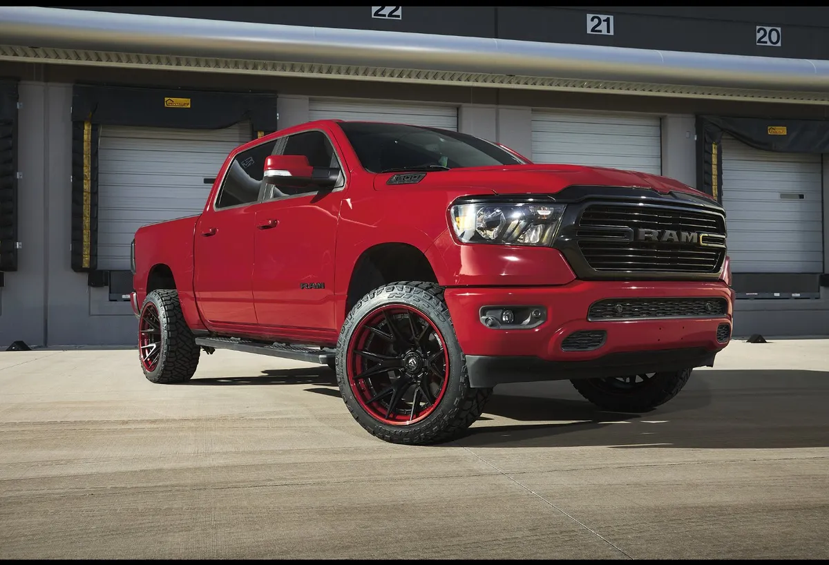 Ford Ranger deep dish concave 20 inch alloy wheels - Image 1