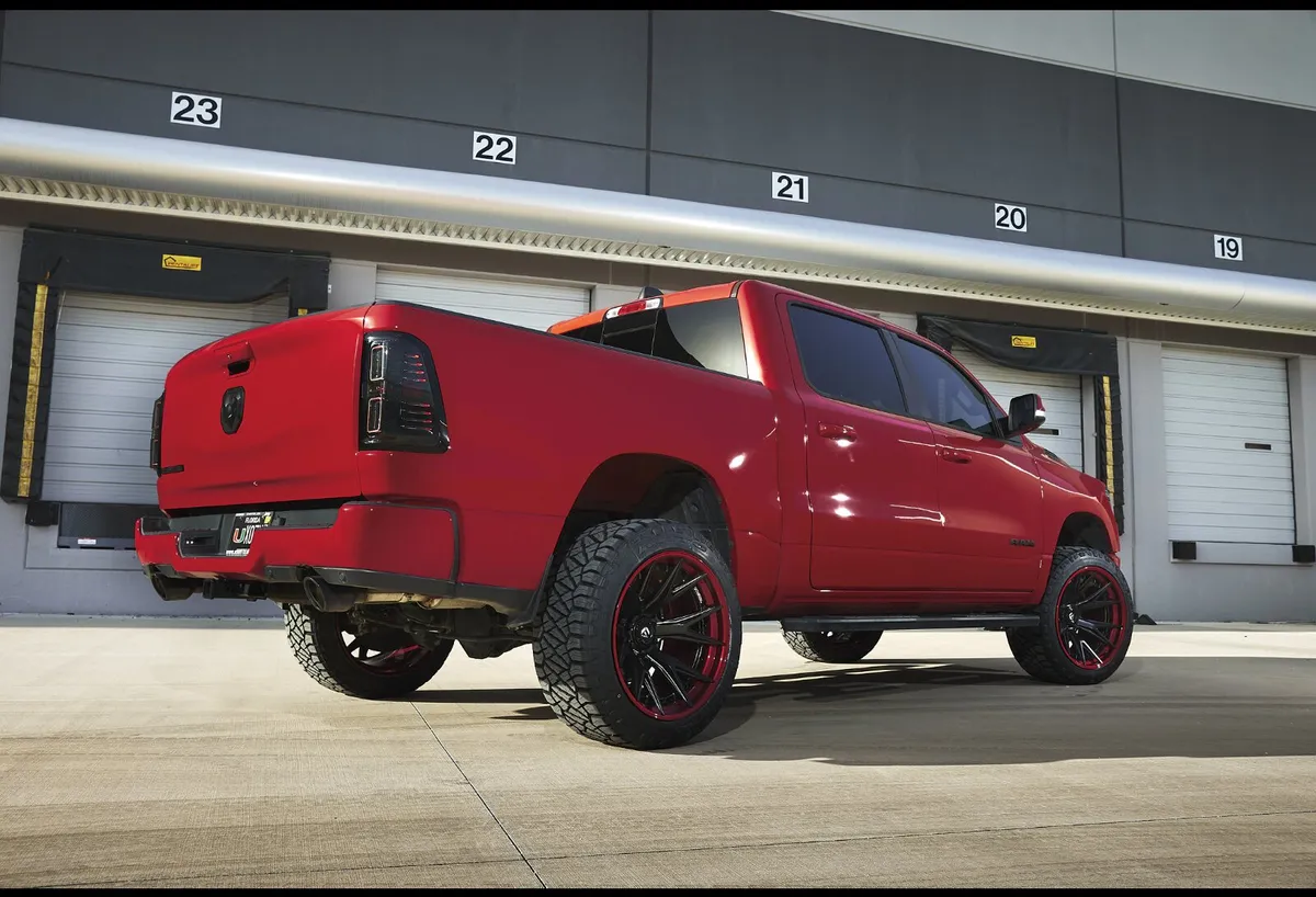 Ford Ranger deep dish concave 20 inch alloy wheels - Image 3