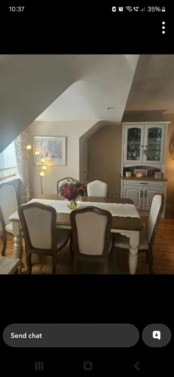 Dinning table and chairs