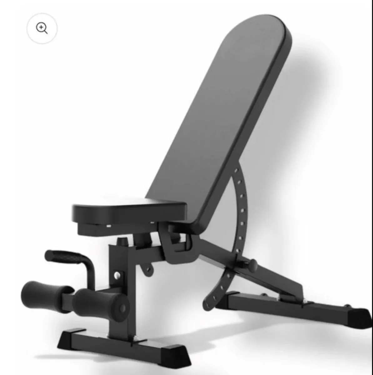 Squat rack, Barbell, weights 100kg, bench (new) - Image 3