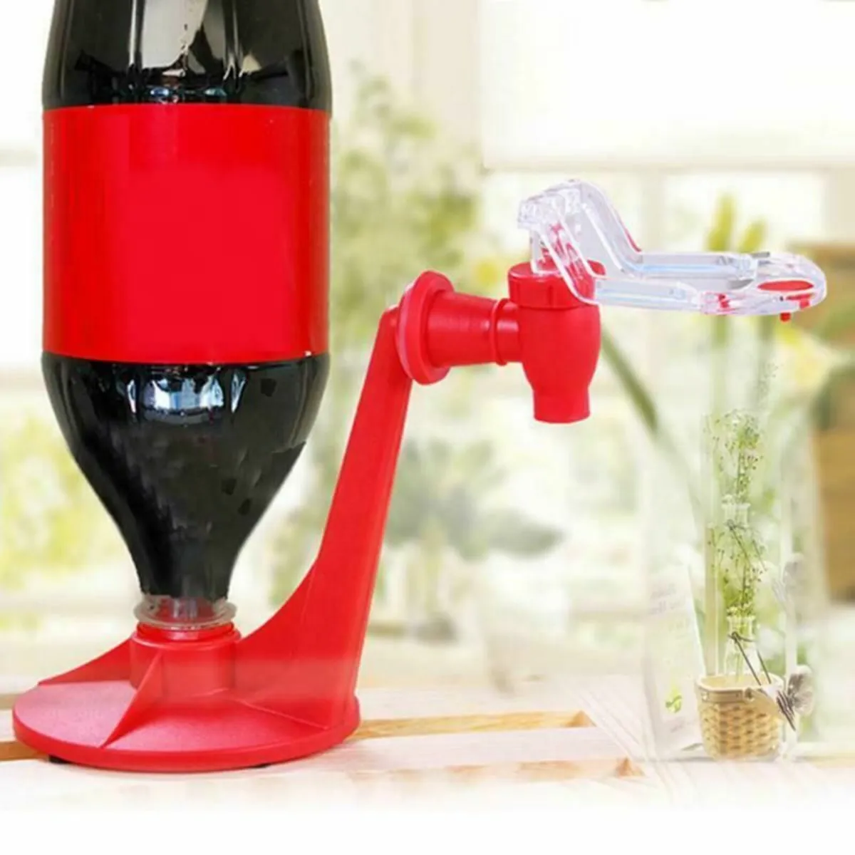 Drinks Holders Mini Automatic Upside Down Drinking - Image 1