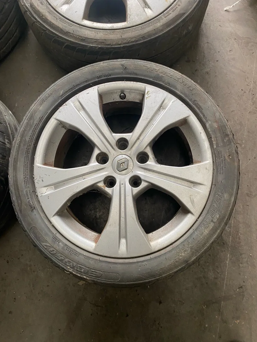 17 inch allows for Renault Megane Scenic Fluence - Image 2