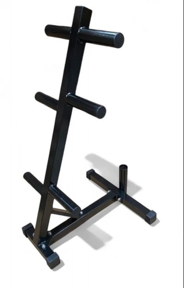 Olympic weight tree and bar holder (new)