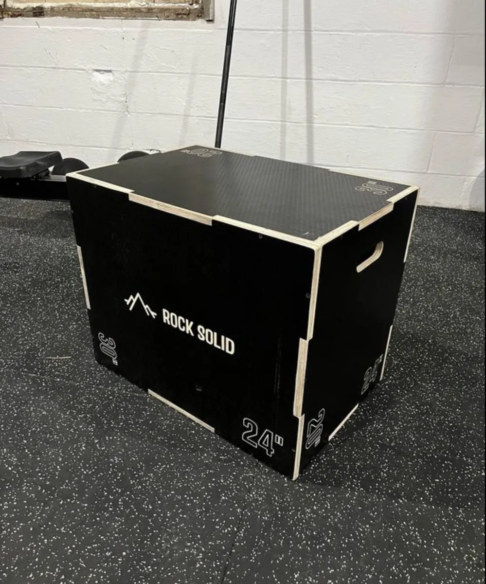 Wooden Plyo box 3 in 1 (new) - Image 1