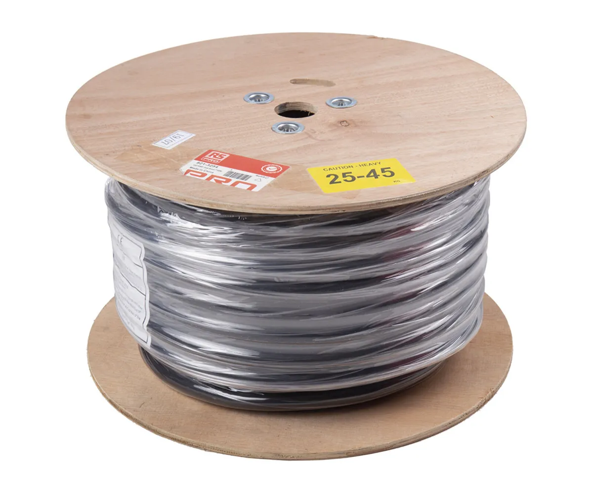 RS PRO, 50m 5 Core, 3 phase CPE Power Cable +60°C - Image 1
