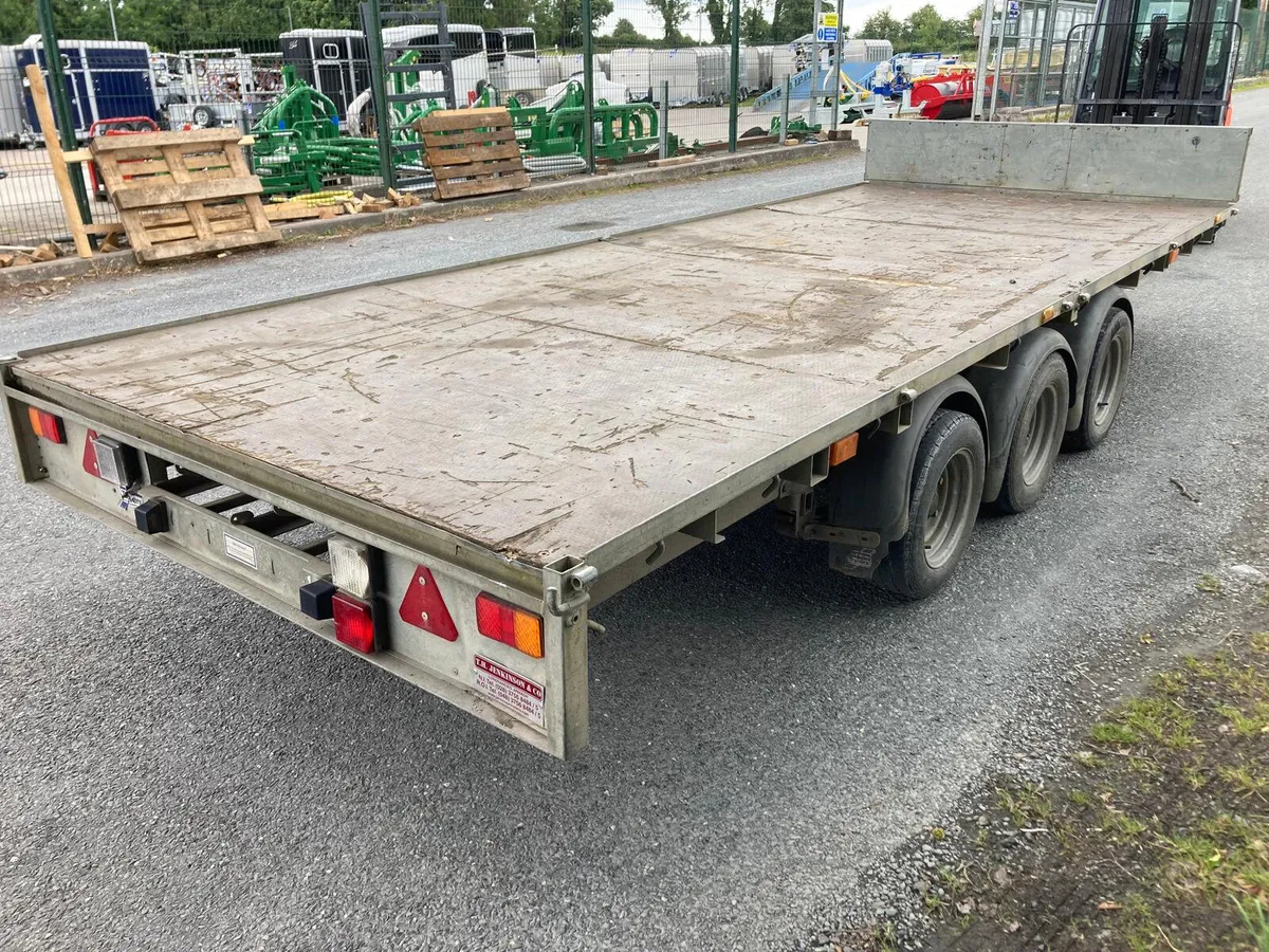 2019 Ifor Williams LM166 16ft Flat Trailer - Image 2