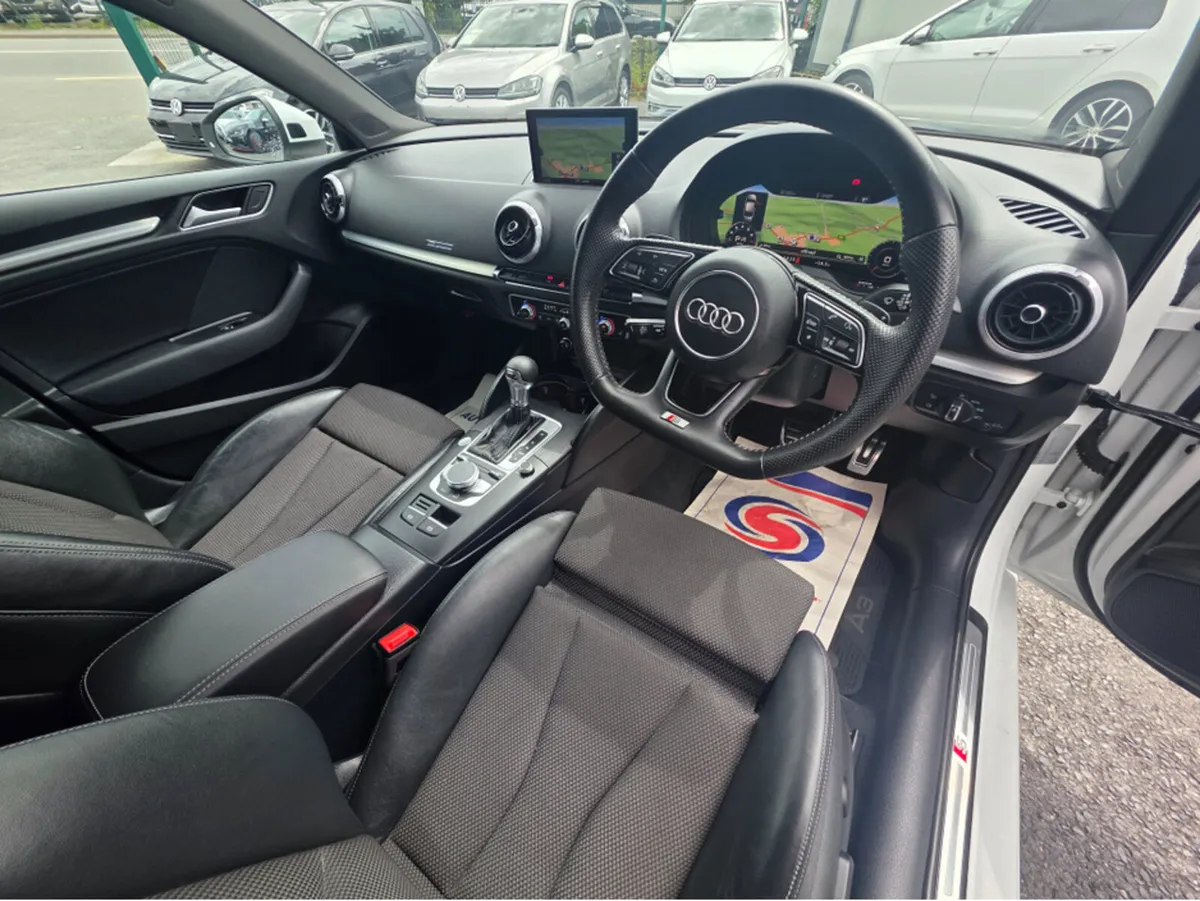 Audi A3 SALOON ( 182 REG ) S-LINE EDITION / VIRTUA - Image 3