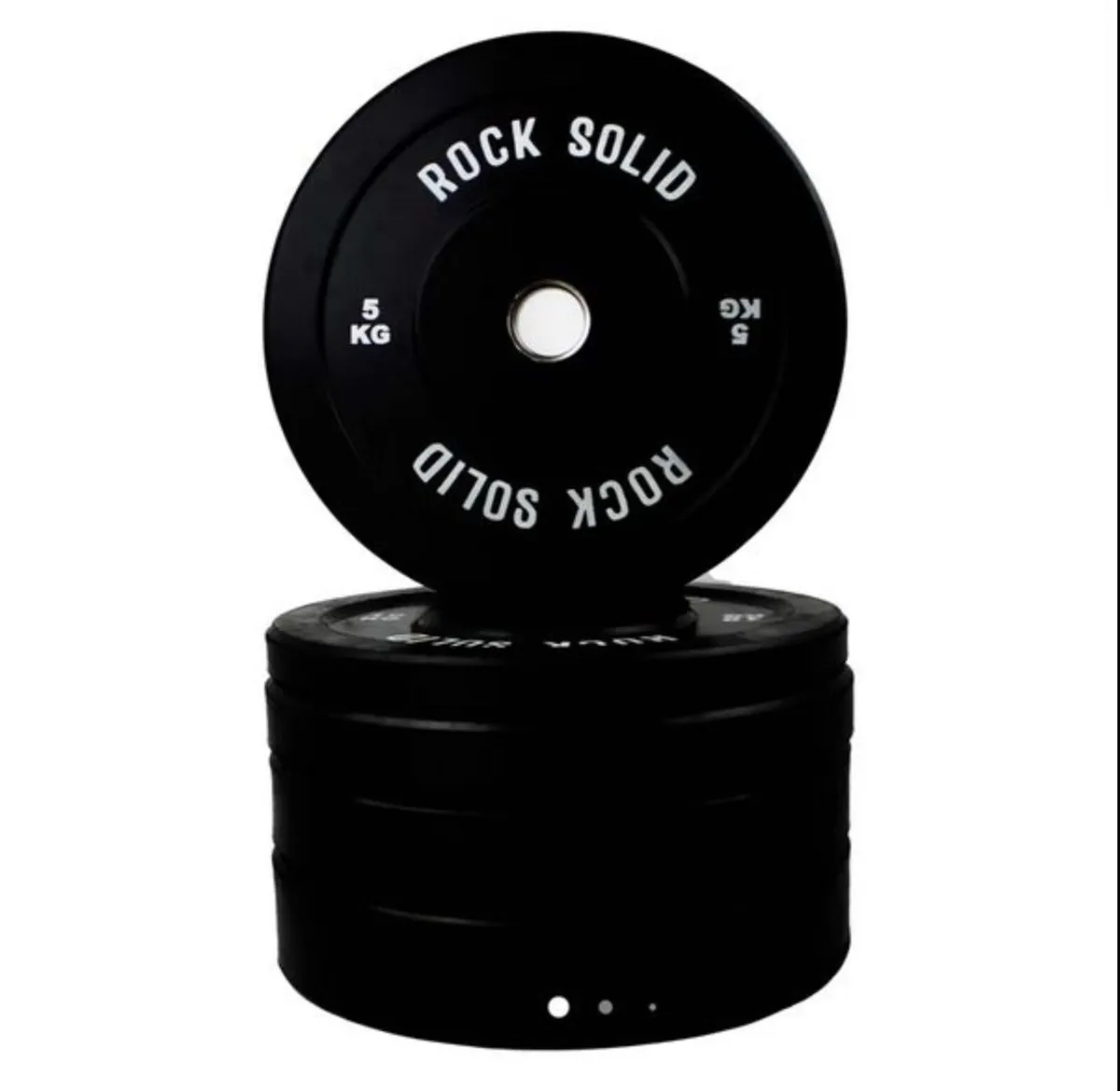 Olympic Bumper Weight Plates 100kg Set (new) - Image 1