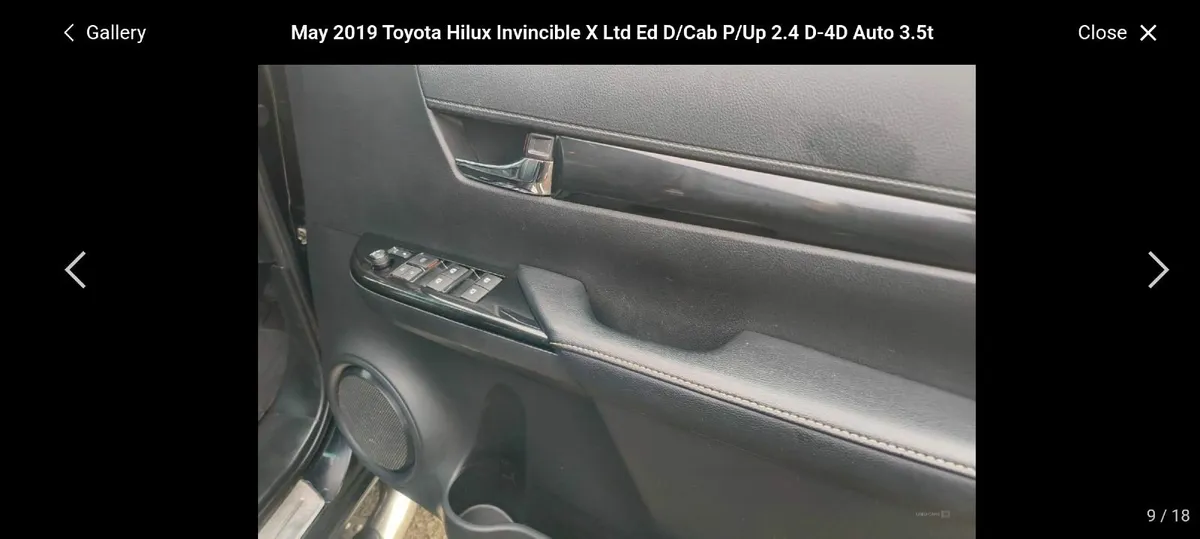Toyota Hilux 2019 invincible x automatic - Image 3