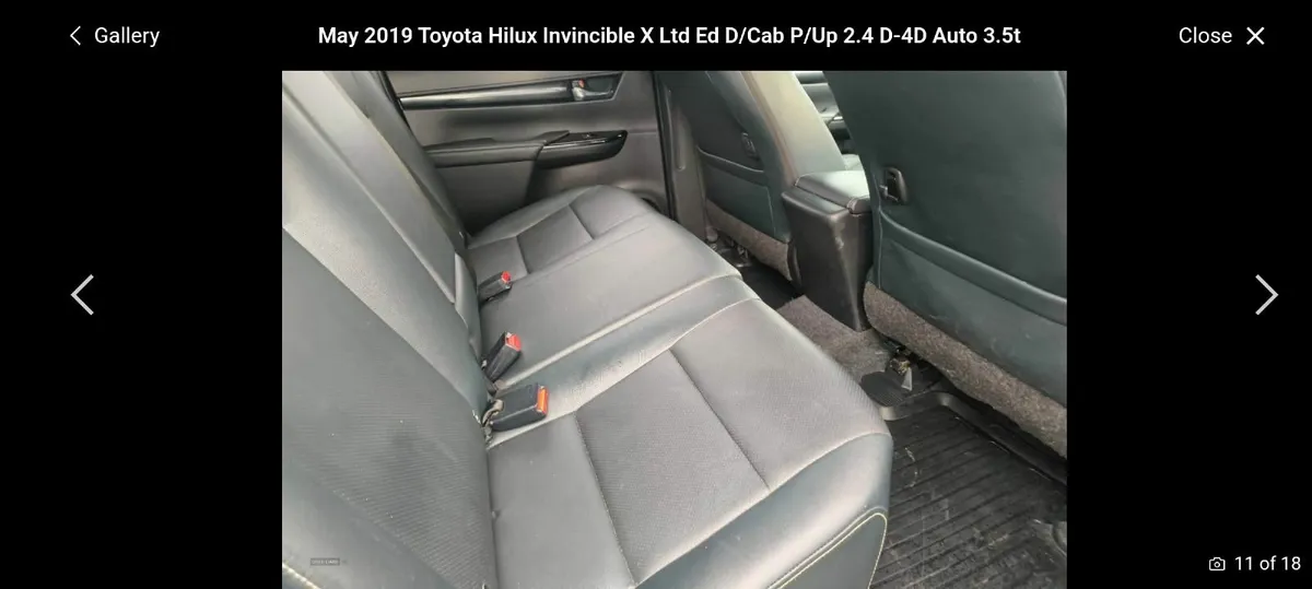Toyota Hilux 2019 invincible x automatic - Image 4