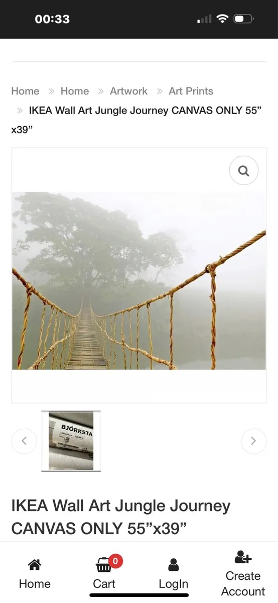 Picture on Canvas - Image 1