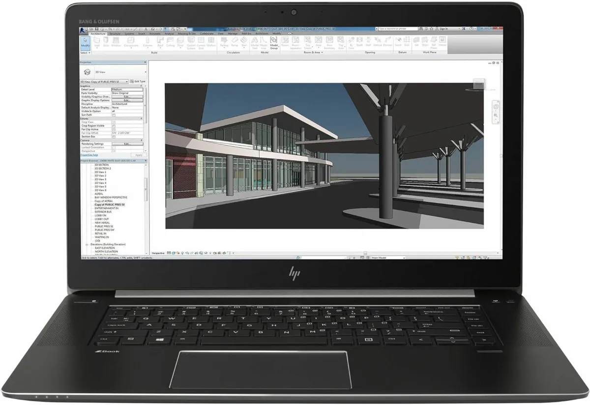 HP ZBook Studio G3 15.6" Gaming i7 16GB 512GB SSD - Image 2