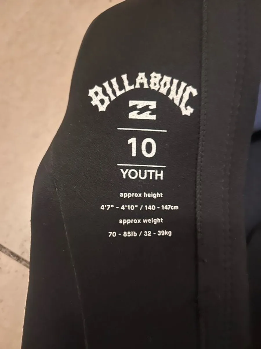 Kids Billabong 4/3mm Wetsuit - Image 3