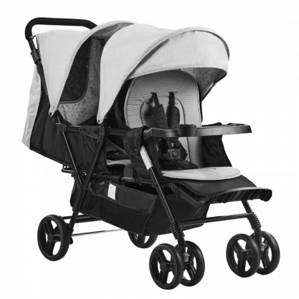 Double Stroller Foldable Lightweight Twin Tandem S - Image 1