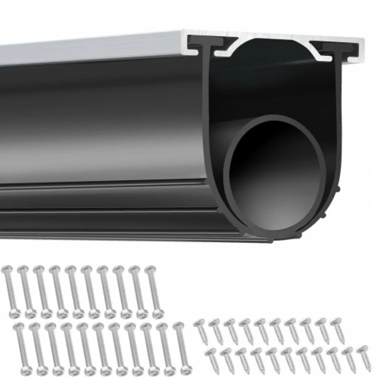 Garage Door Seals Bottom Rubber, U Shape +O Ring G - Image 1