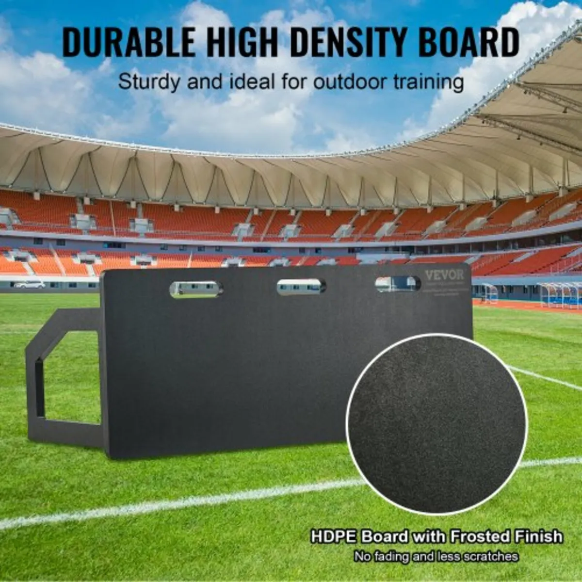 Soccer Rebounder Board, 40"X16" Portable Soccer Wa - Image 3
