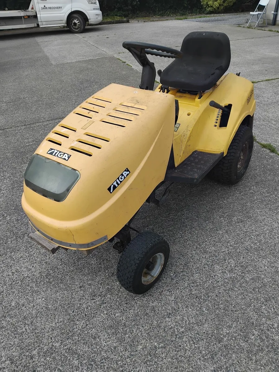 Tiga tractor 13.5 hp ried on mower priced - Image 3